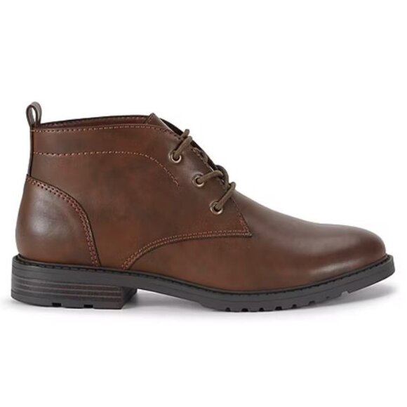 Frye and Co. Men\'s Oaken Flat Heel Chukka Lace-Up Boots Dark Brown Size 12 main image 5